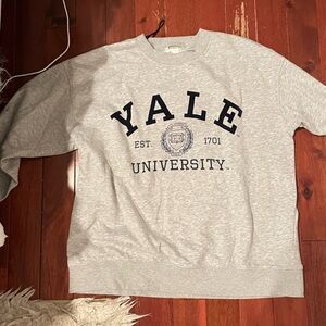 Grey Yale Crew neck